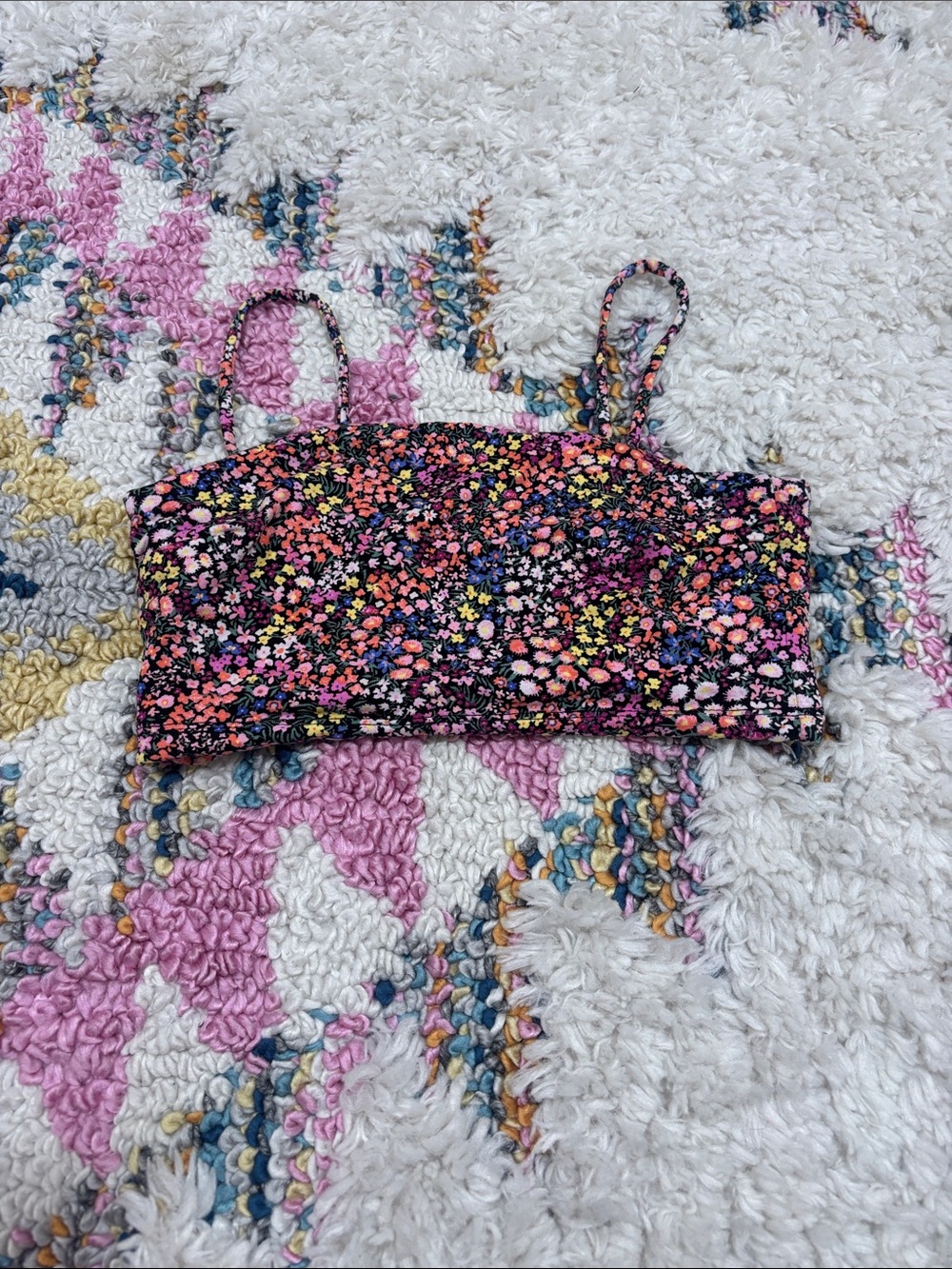 H&M Floral Crop Top
